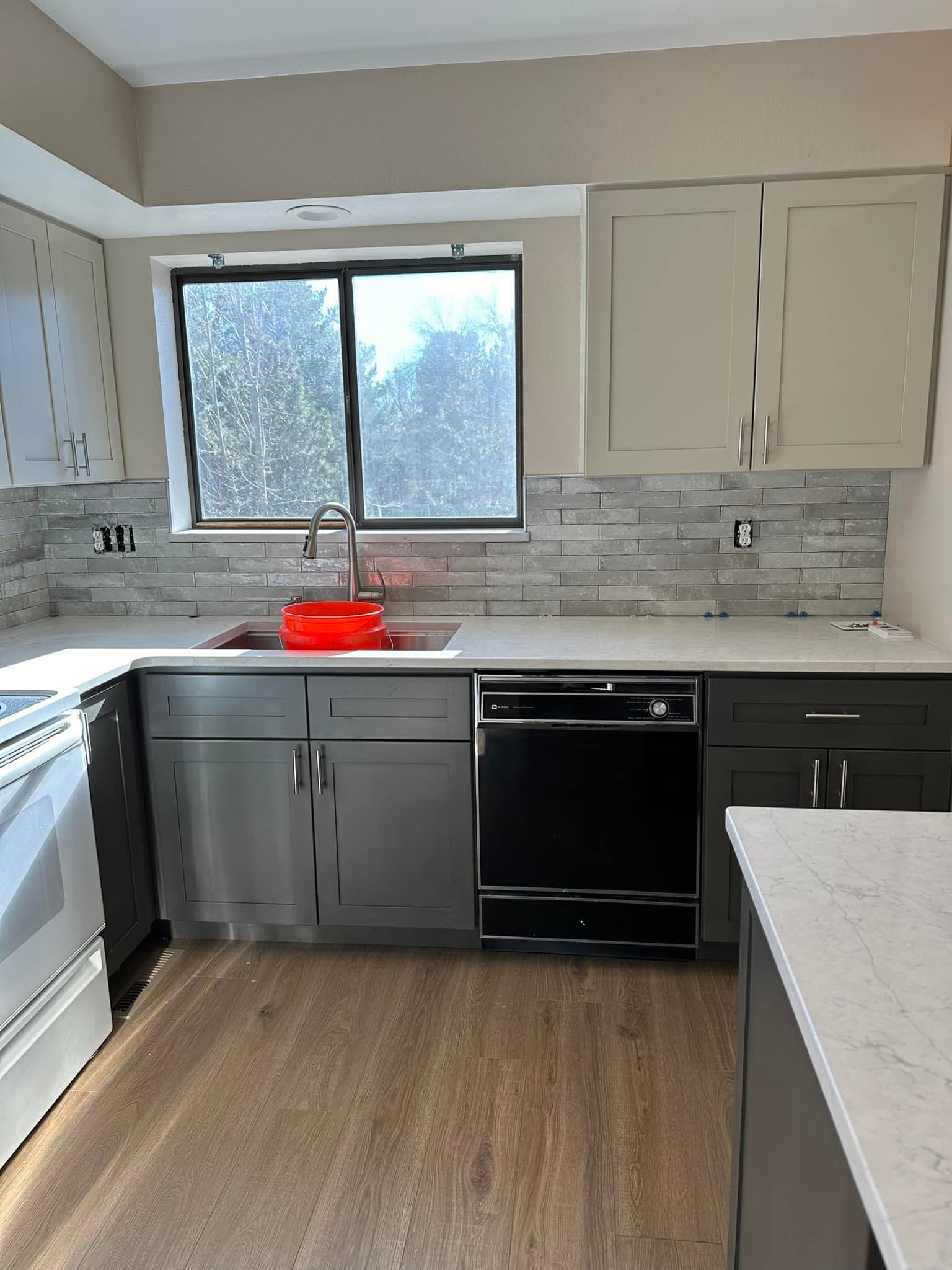 Modern kitchen renovation